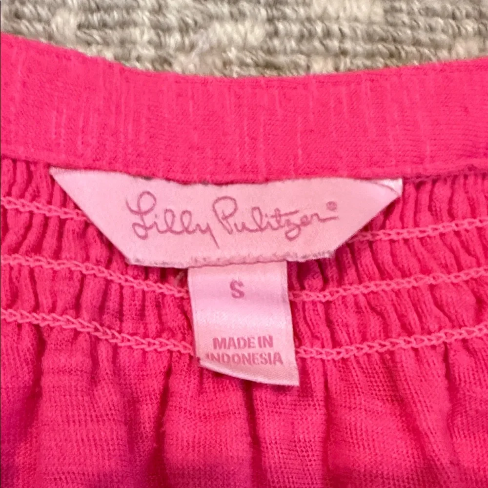 Lily Pulitzer Pink Sleeveless Shift Dress, size small - Picture 4 of 6